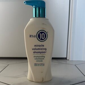 It's a 10 Miracle Volumizing Shampoo - Blue and Cream